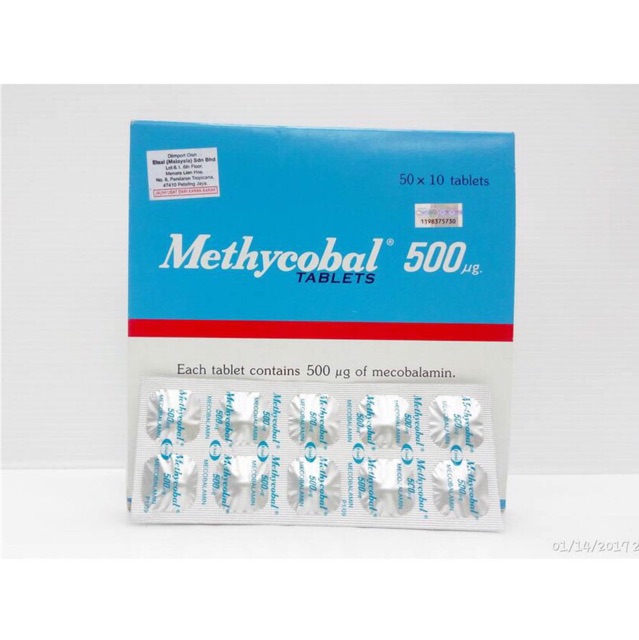 Methycobal 500mcg 500 S 01 2024