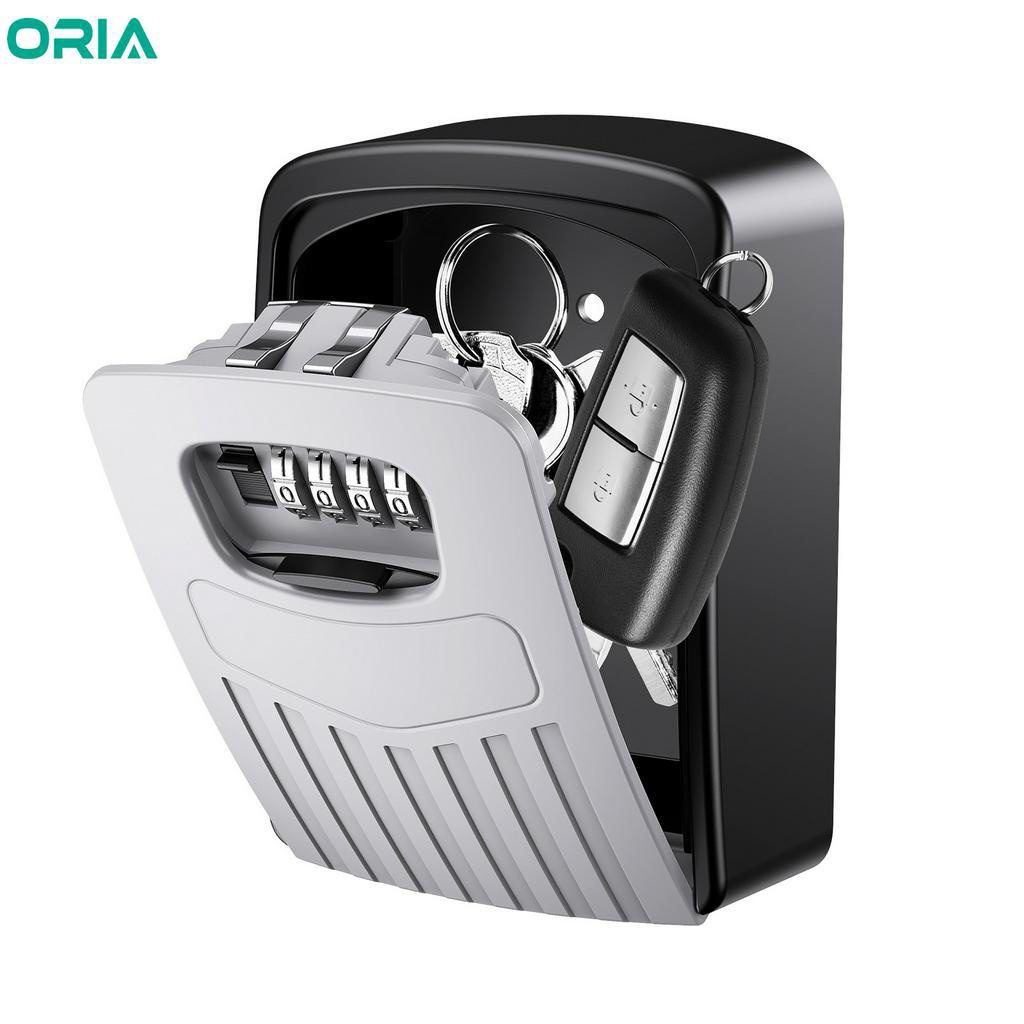 ORIA 4-Digit Combination Extra Large Key Lock Storage Box for Home Office Garage