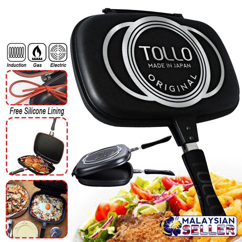 double sided frying pan