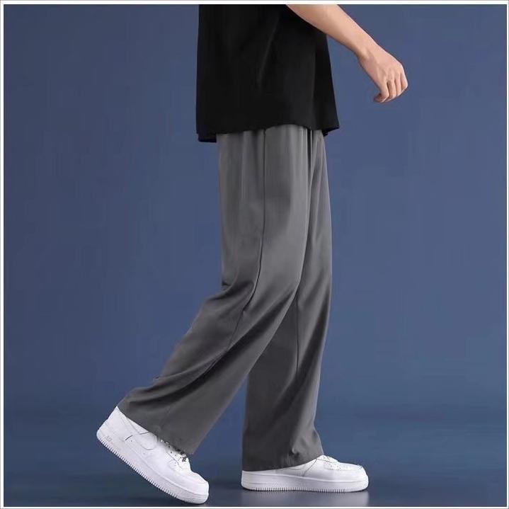 Multi Must （size M-8XL）Fashionable Hip-Hop Street Stitching Color Elastic Waist Loose Sportswear Trendy Boys Plus... - Image 5