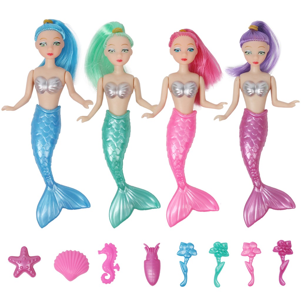 waterproof mermaid doll