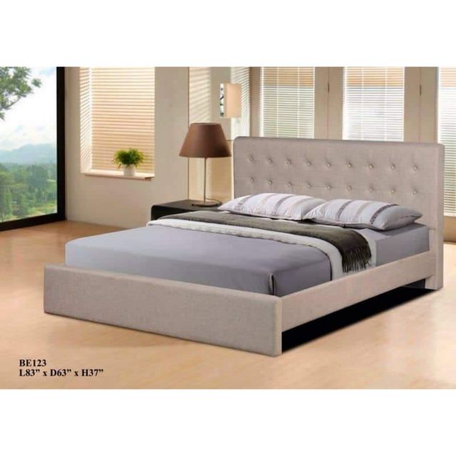 BE 123 King Bed Frame Shopee Malaysia