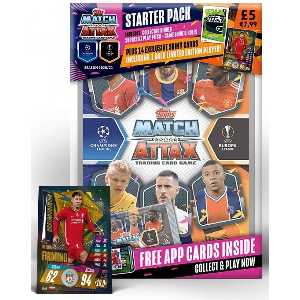 ORIGINAL Topps Match Attax Trading Card Game TCG UEFA Champions League