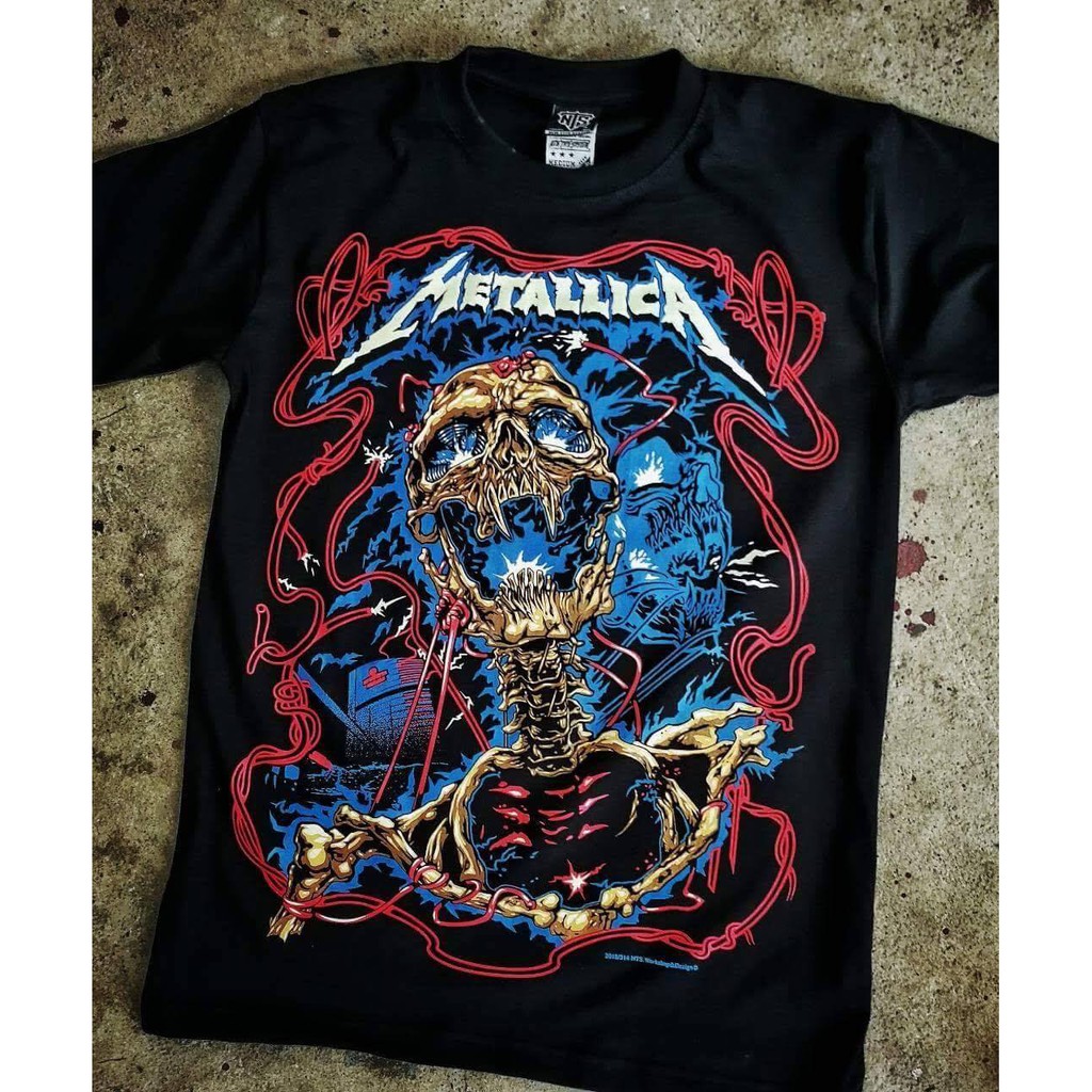 t shirt metallica original