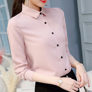 chiffon formal shirts for ladies