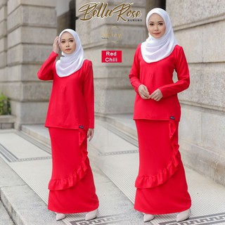 Baju Kurung Moden Khurong Bella Rose Part 2 Shopee Malaysia