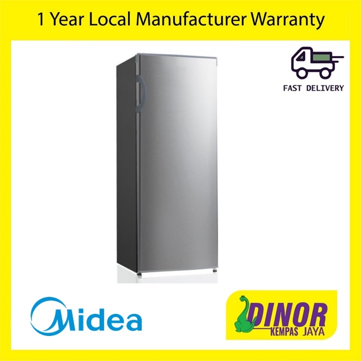[OWN LORRY DELIVERY ONLY IN JOHOR] [FREE UNBOX] Midea 188L Upright
