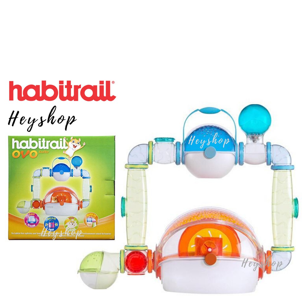 Habitrail® OVO Suite Hamster Cage with Full Accessories Toy Wheel