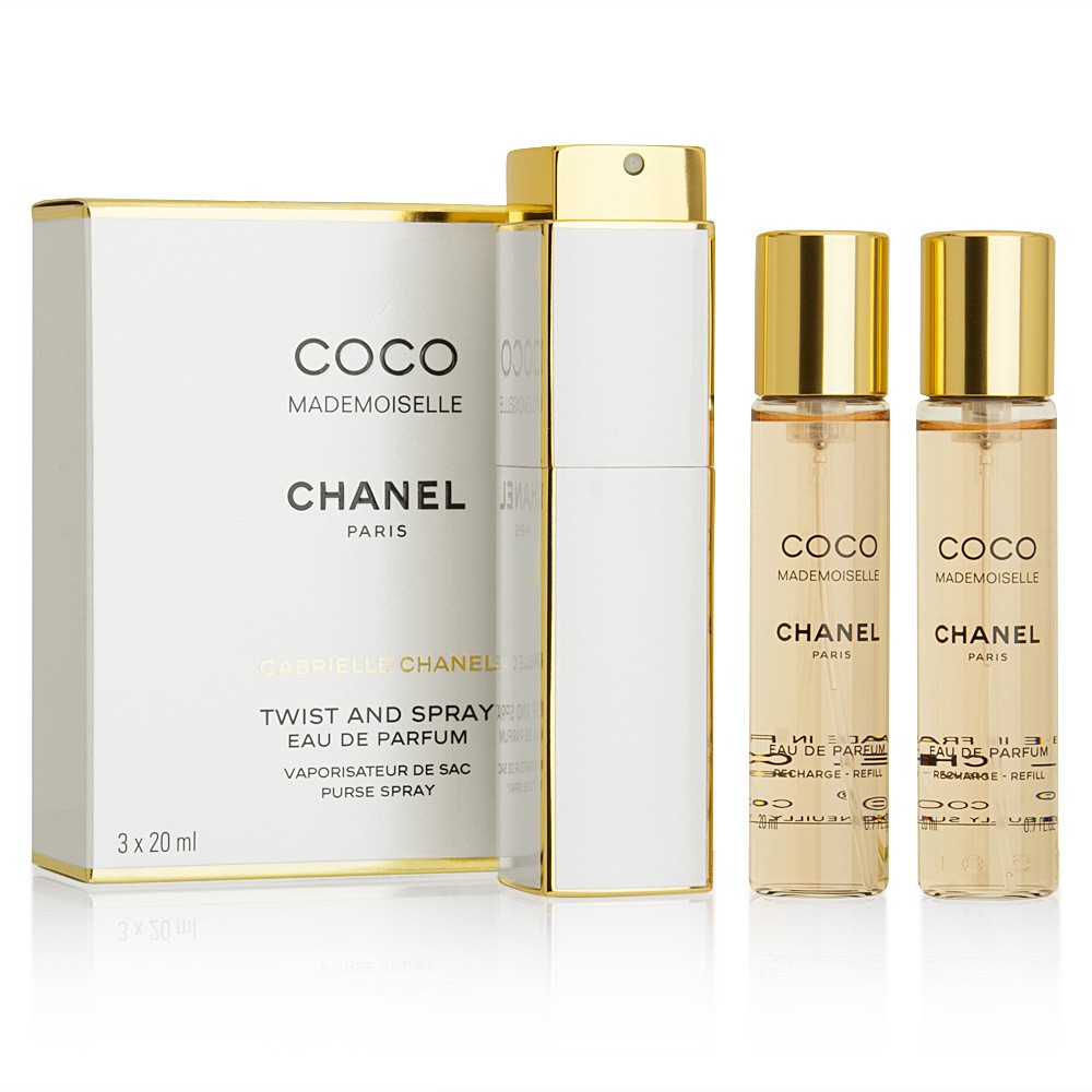 Chanel Coco Mademoiselle EDP Twist & Spray Purse Spray Set