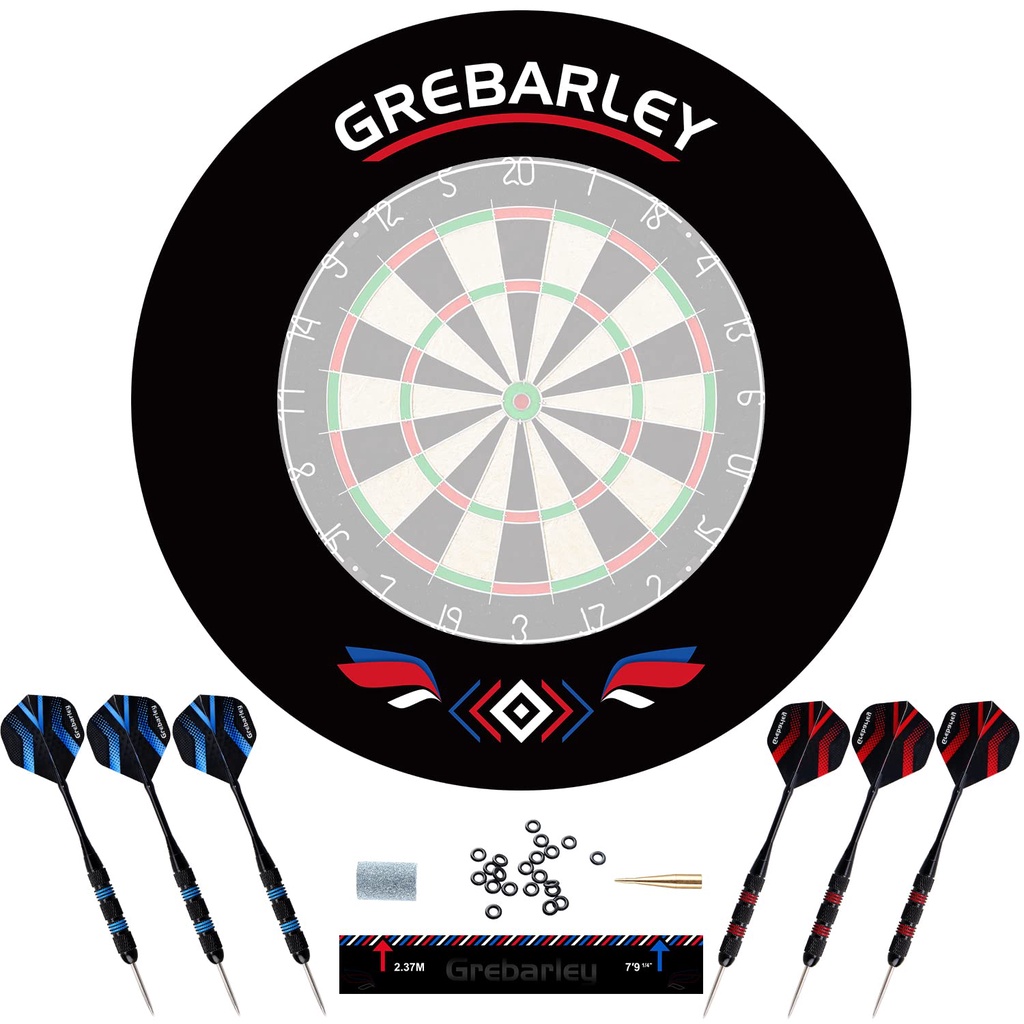 WIN.MAX Dart Catchring Surround Catchring Dart Backboard Catchring Round Dart Surround Eva Dartboard 455mm