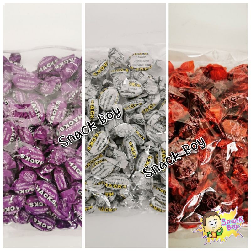(ready stock) hacks candy 300g(70pcs+-) | Shopee Malaysia
