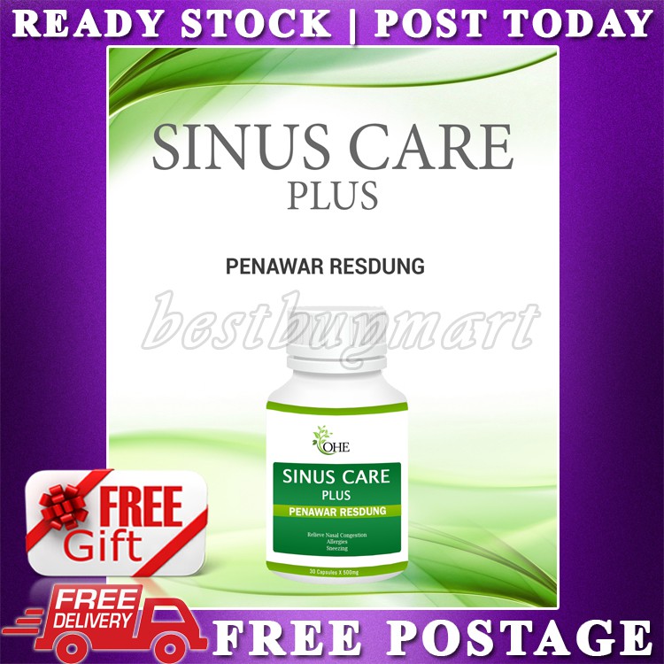 Sinus Care PLus Hilangkan Bersin Gatal Muka Hilangkan 