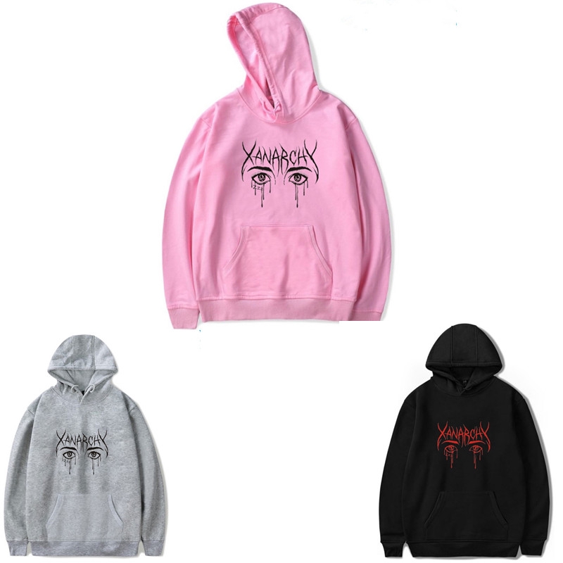 xanarchy pink hoodie