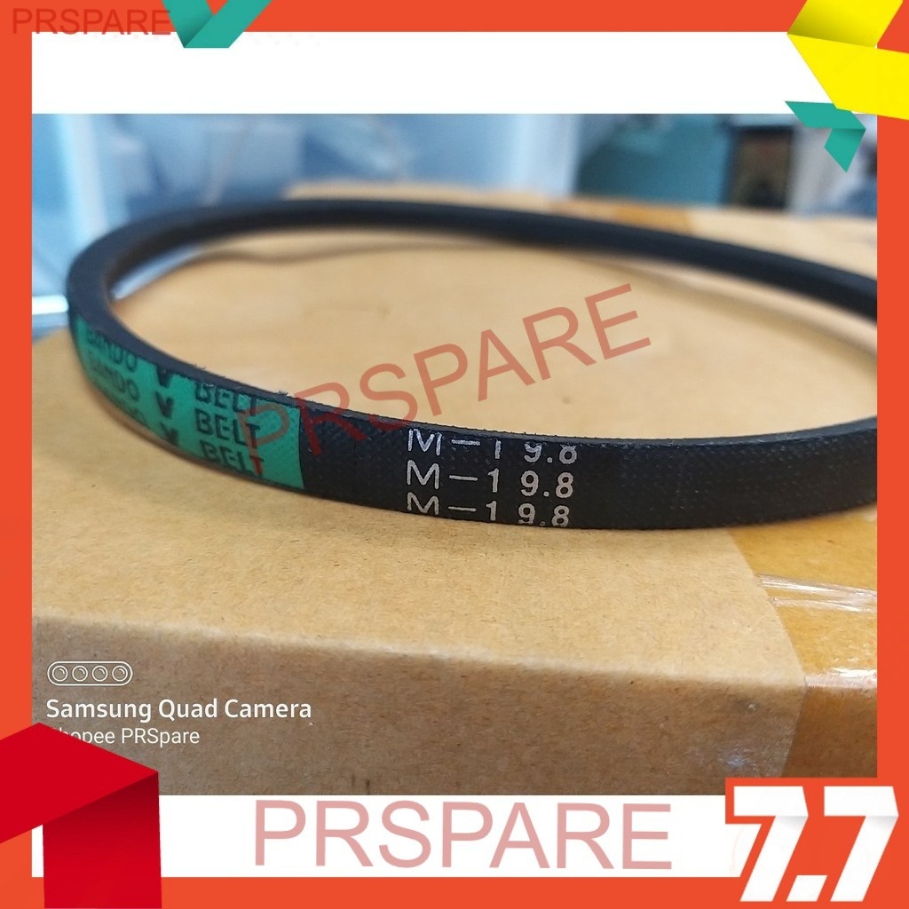 ORI BANDO M19.8 M 19.8 ORIGINAL WASHING MACHINE BELTING BELT
