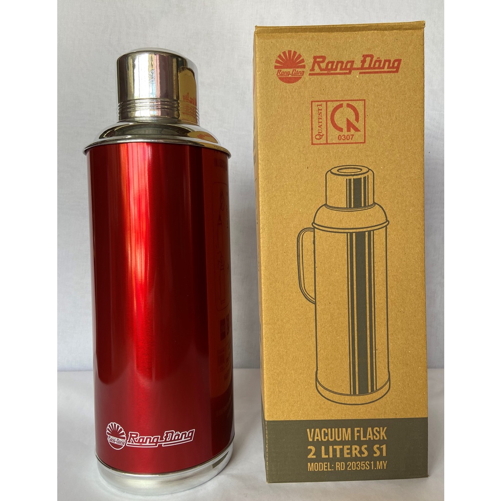 [NEW ITEM ON RACK]Plas air Panas traditional dengan Pemegang / Traditional Vacuum Flask Termos With Handle (READY STOCK)