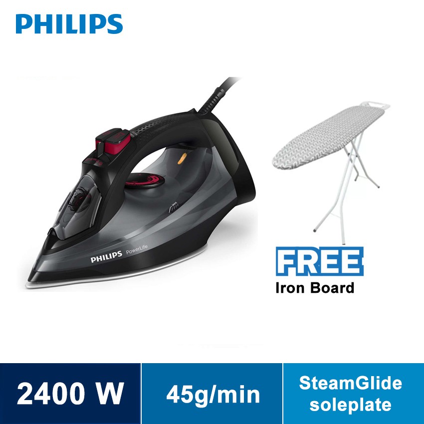 Philips PowerLife Steam Iron GC2998 ( GC2998/86 ) | Shopee