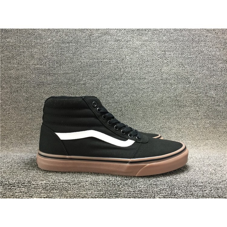 vans old skool all black high tops