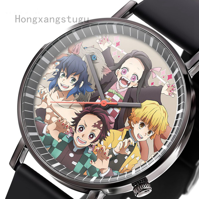 Demon Slayer Kimetsu No Yaiba Watches Anime Quartz Watches Leisure Sports  Watches Christmas Gifts | Shopee Malaysia