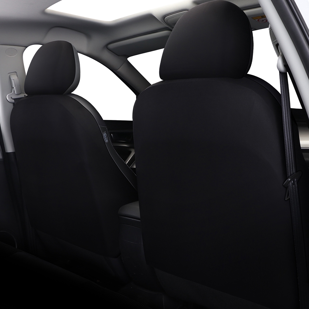 Getz Matrix i30 Tucson Santa Fe Atoz i10 XG30 IX20 FSW 1+1 Black Leather Car Seat Covers Fits: Accent i20 i40 Terracan i800 Sonata 