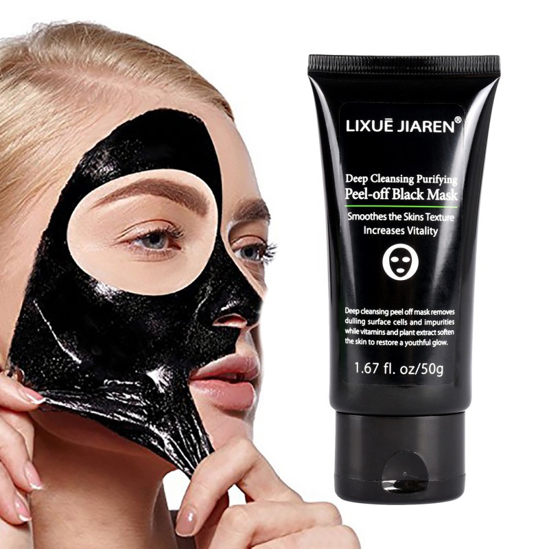 black mud face mask