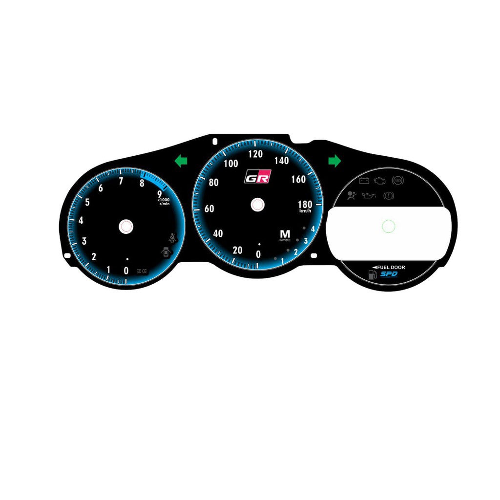 [PRE ORDER] Faceplate Panel Instrument Cluster Speedometer Meter