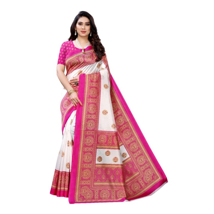 Ready stock lotus design indian saree
