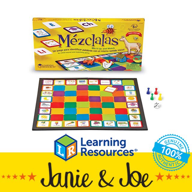 Learning Resources Mezclalas- Mix It Up- Spanish Language Game- Age 5+, Educational