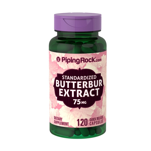 Butterbur Extract, 75 mg, 120 Quick Release Capsules (Relieve Migraine) Shopee Malaysia