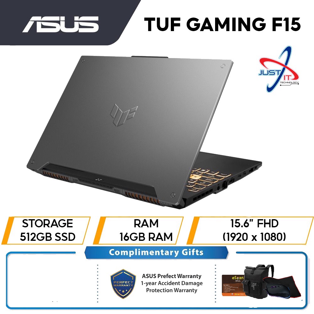 ASUS TUF Gaming F15 2022 (15.6" FHD Gaming Laptop I7-12700H 16GD5 ...