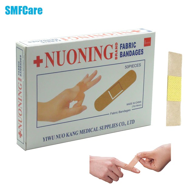 50pcs Fabric Bandage Plaster Handyplast Shopee Malaysia