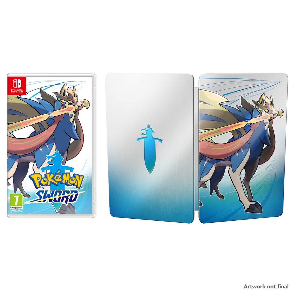 Nintendo Switch Pokemon Sword Shield Steelbook Edition Eng Chi Ver Ready Stock Shopee Malaysia