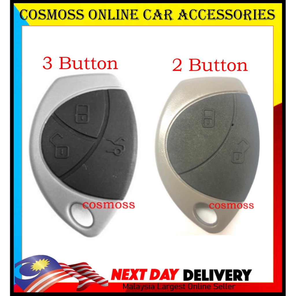 TOYOTA Vios Hilux Vigo Innova 2 3 Button Car Alarm Remote Control Key Cover Case Casing Cobra T2 T3