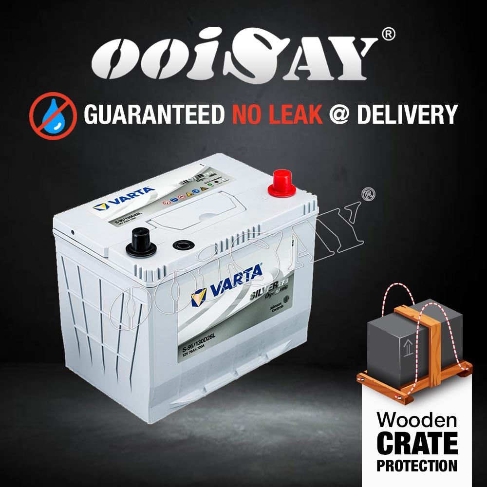 VARTA S95 130D26L (EFB) Stop Start Battery NISSAN Serena Hybrid TOYOTA Vellfire, Alphard