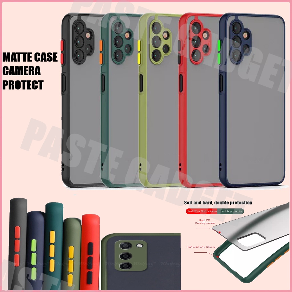 REDMI 4A 4X 5 5A 5 PLUS 6 6A 7 7A 8 8A Camera Protect Matte Shock Proof Case