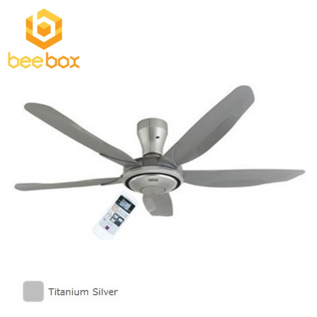 Kdk Ceiling Fan K15z9 5 Blades 60 Titanium Silver