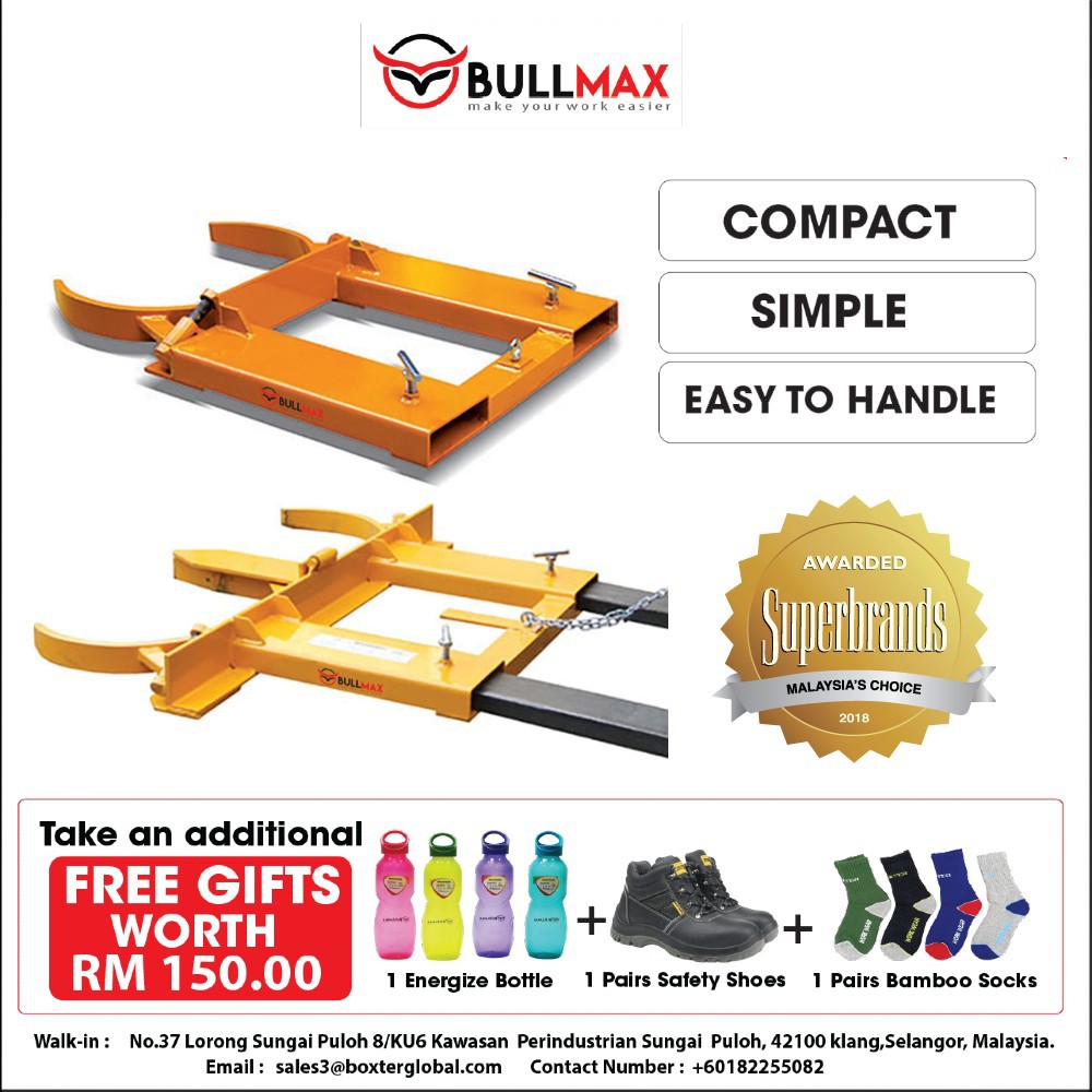 Forklift Drum Grab FDU 1 And FDU 2 Shopee Malaysia