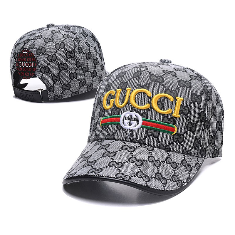white gucci hats