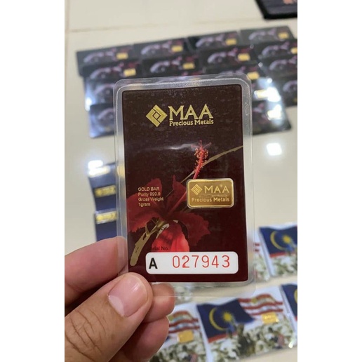 Gold Bar 999 1gram #trusteddealer