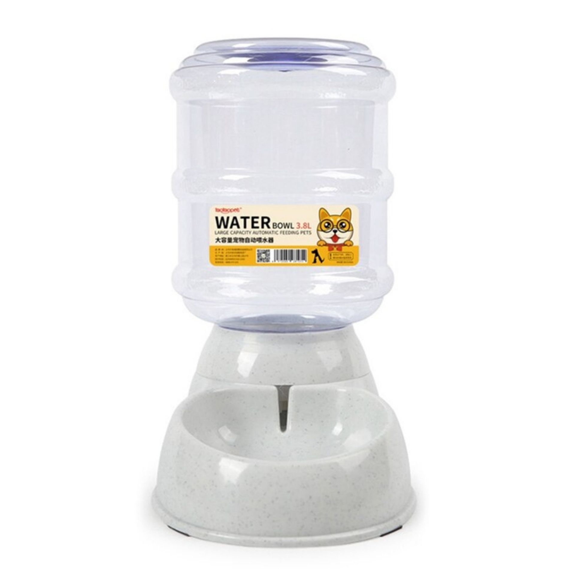 READY STOCK 3.8L Pet Auto Food Feeder And Water Feeder Anjing Kucing Makanan Food Auto Drinker Water Bowl