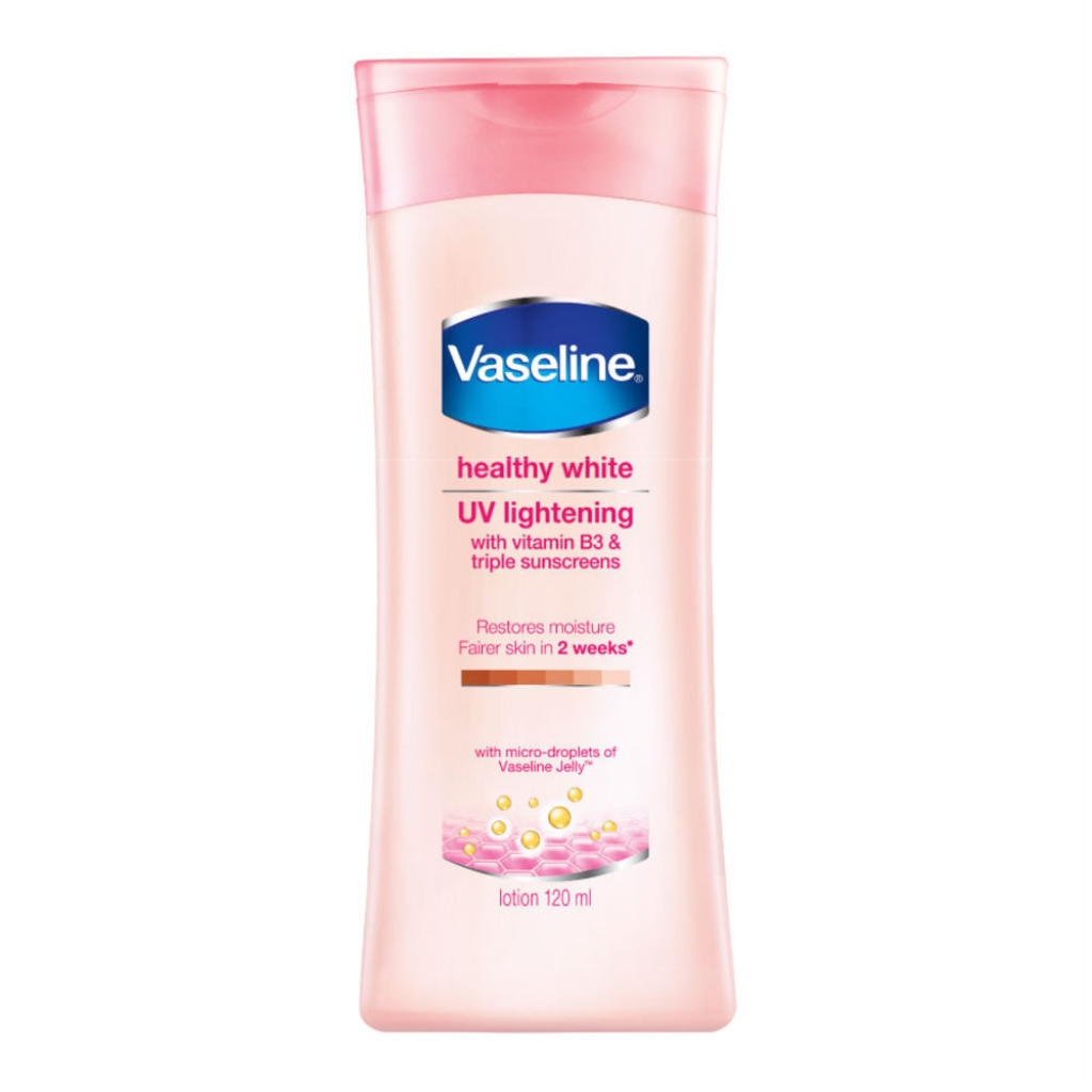 vaseline lotion bright