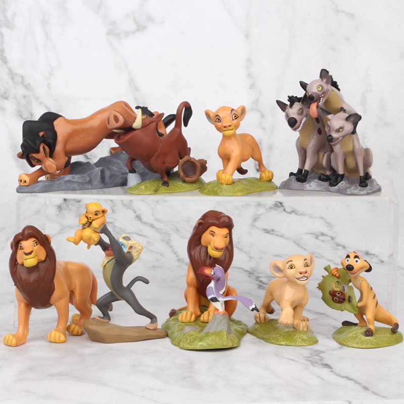 the lion king figurine playset