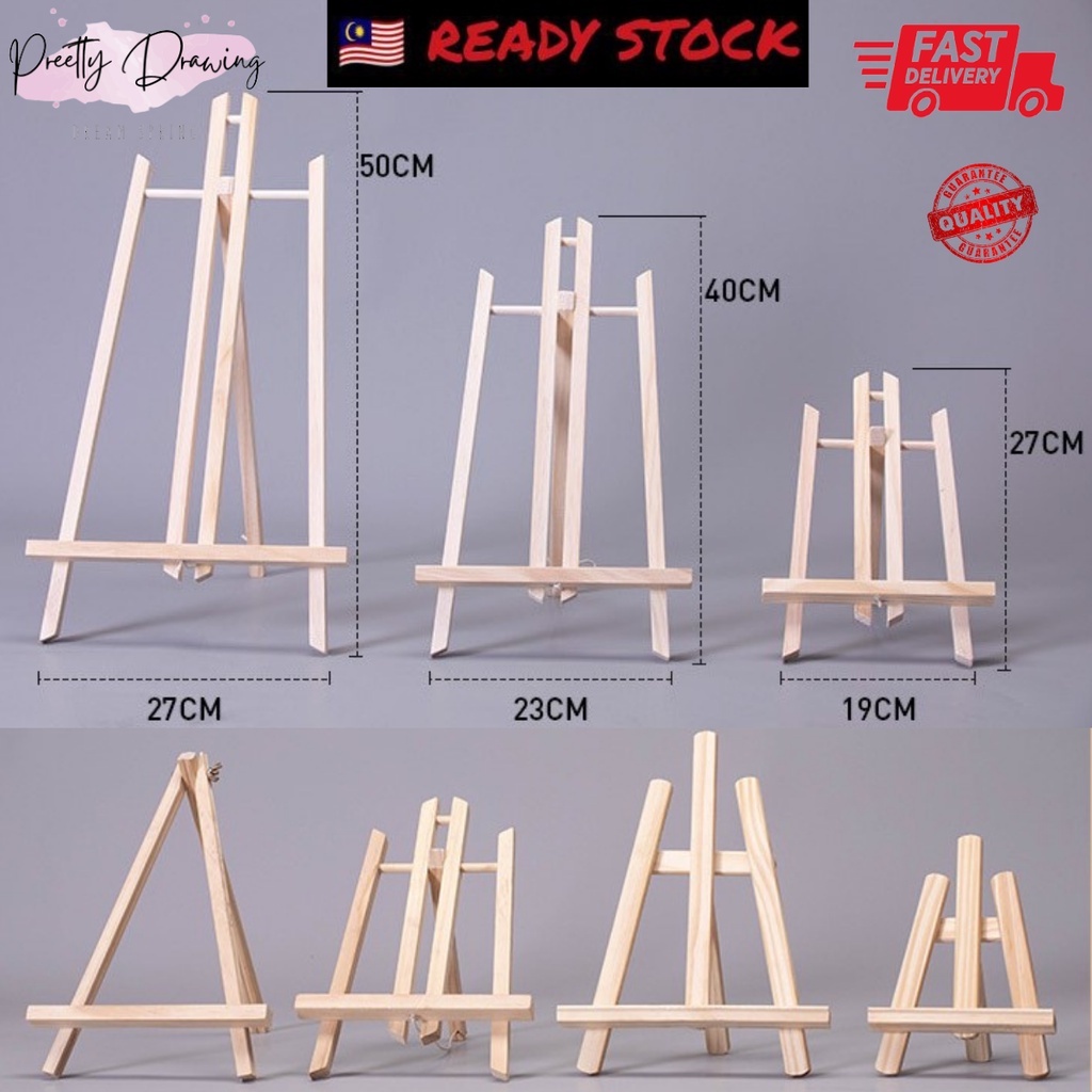 Easel Stand/ Solid Wood Stand Art Sketch Drawing Stand/ Mini wooden