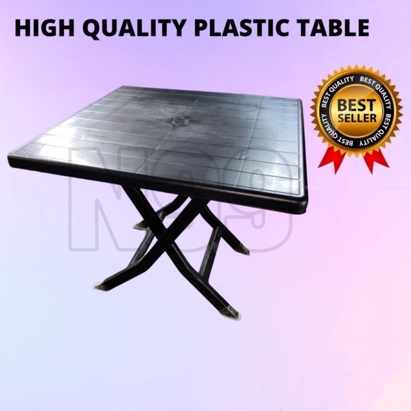 3 X 3 PLASTIC TABLE C/W PLASTIC TABLE LEG / MEJA PLASTIK Shopee Malaysia
