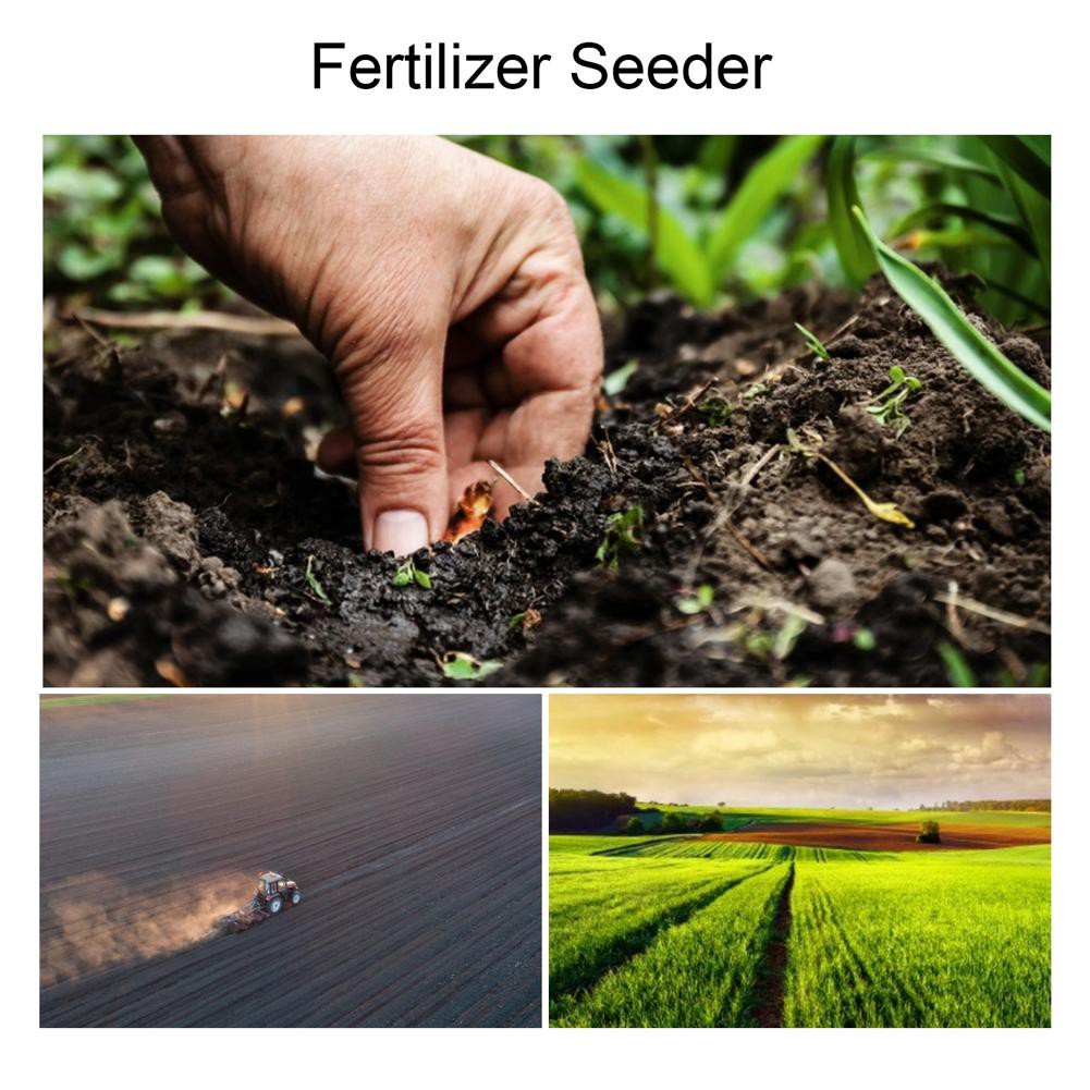 Portable Fertilizer Seeder Corn Planter Soybean Peanut Seeding Machine Garden Accessory 