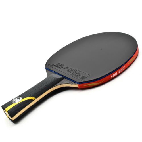DOUBLE HAPPINESS HURRICANE WANG TABLE TENNIS RACKET PING PONG PADDLE SHORT HANDL
