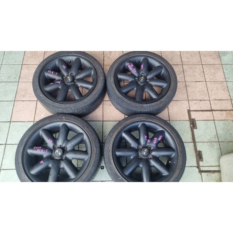 Mini Cooper S R55 R56 Sport Rim Wheel 17 Inch Shopee Malaysia