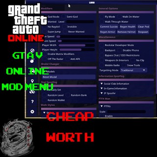 Phantom X Mod Menu Price