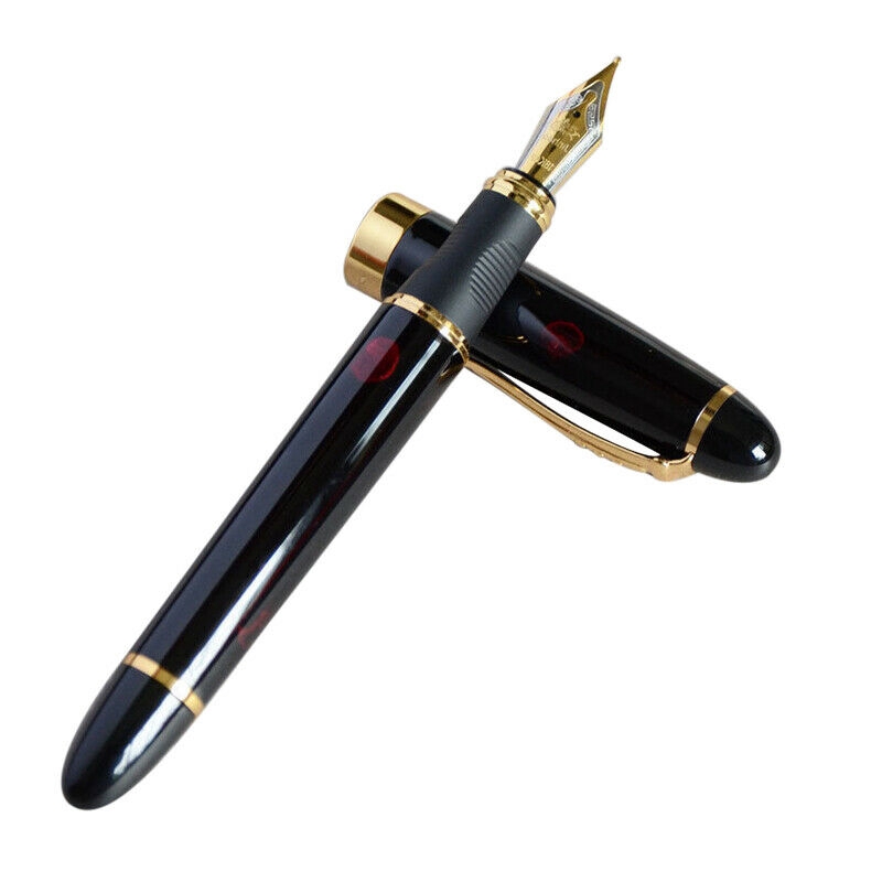 5Pcs Medium Nib for Jinhao X450 Black with Fireworks Fountain Pen Wrting Gift 