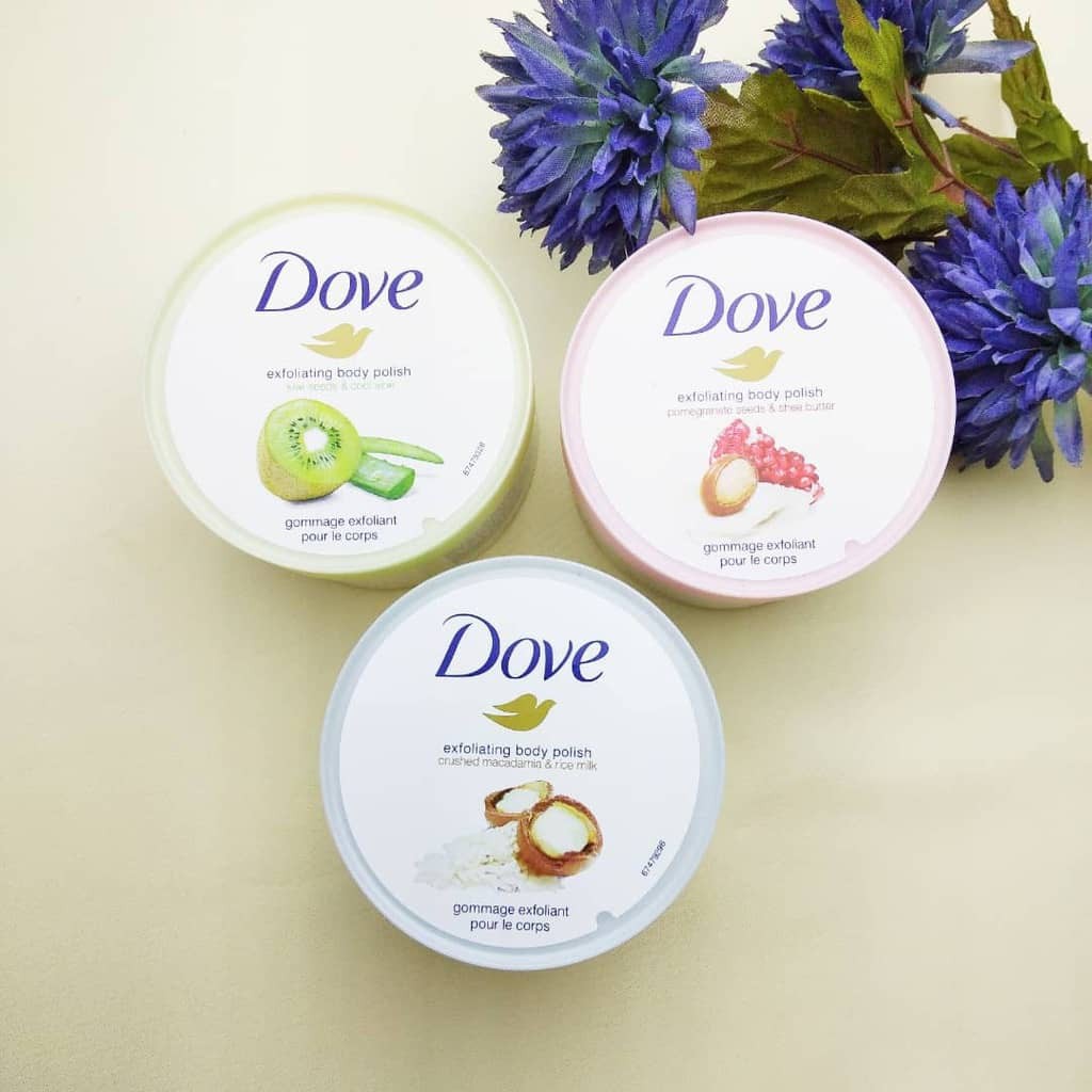 KL DOVE (298g) Ice Cream Body Scrub/ BODY CREAM Exfoliating Body