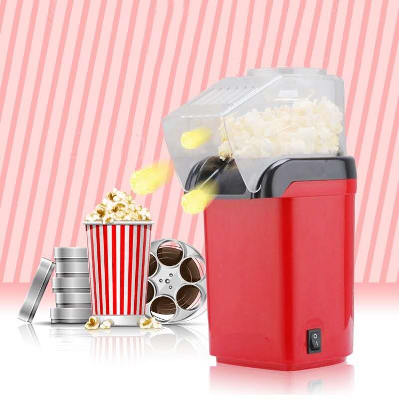 ┅♟SRS_Electric Popcorn Maker Household Automatic Machine Air Blowing Popper